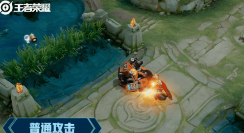 王者荣耀刘禅秘密基地皮肤普攻特效